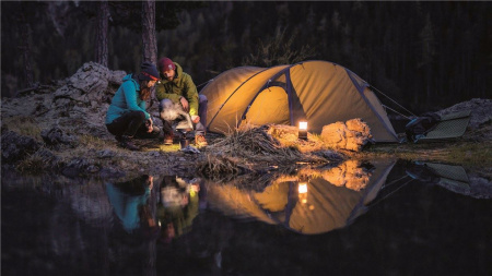 Горелка газовая Fire Midge Stove Titanium (red; титан)